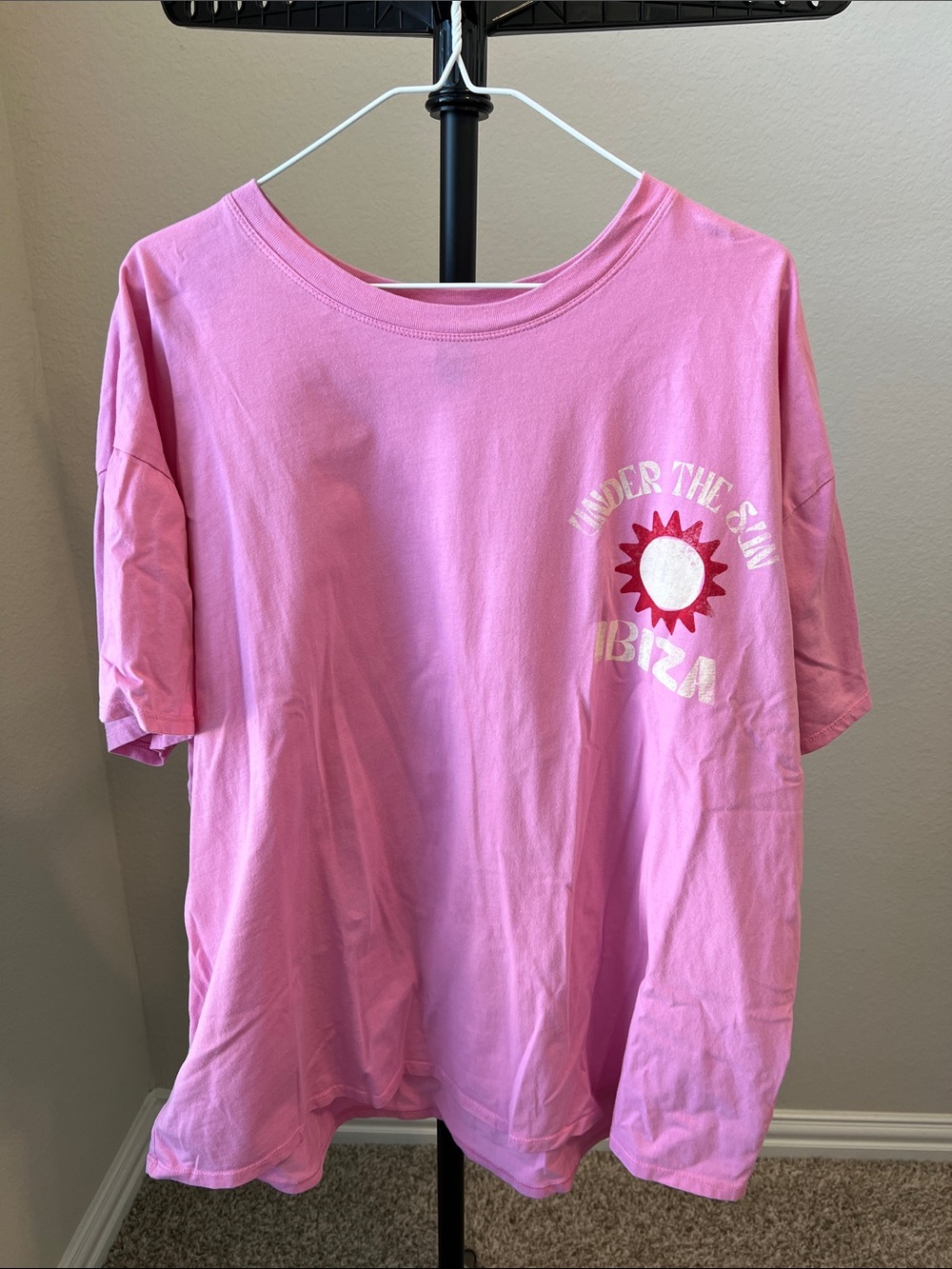wild fable Pink Graphic Tee with Sun Motif